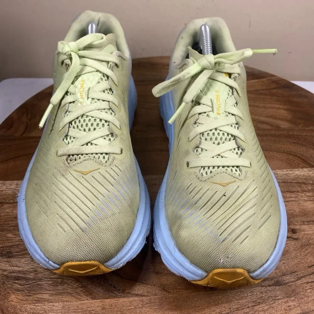 Hoka One One Rincon 3 Butterfly Summer Song Womens Green Size 7.5 Running Shoes